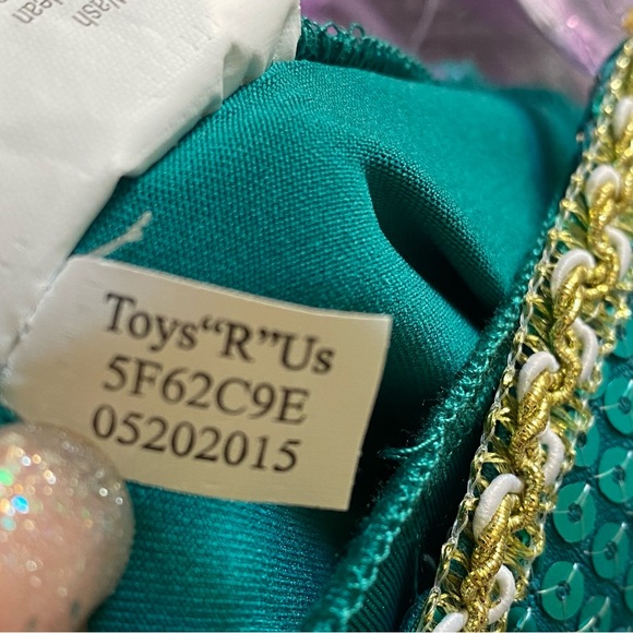 GENIE 🧞‍♂️ DREAM DAZZLERS GREEN AND PURPLE CHILD COSTUME SIZE 5/6 🌟NWOT🌟 - Picture 7 of 9